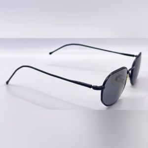 Vintage Marcolin 8749 Black Oval Sunglasses Frames Only